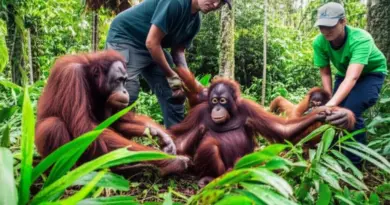 Ethical Orangutan Sanctuaries in Indonesia: Where to See and Support Rehabilitation