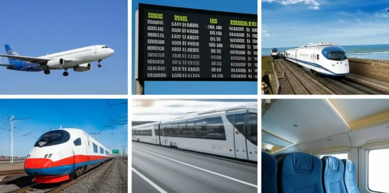 Getting between cities: domestic flights, trains, long-distance buses, and ferries — schedules, booking tips, and budget vs comfort options