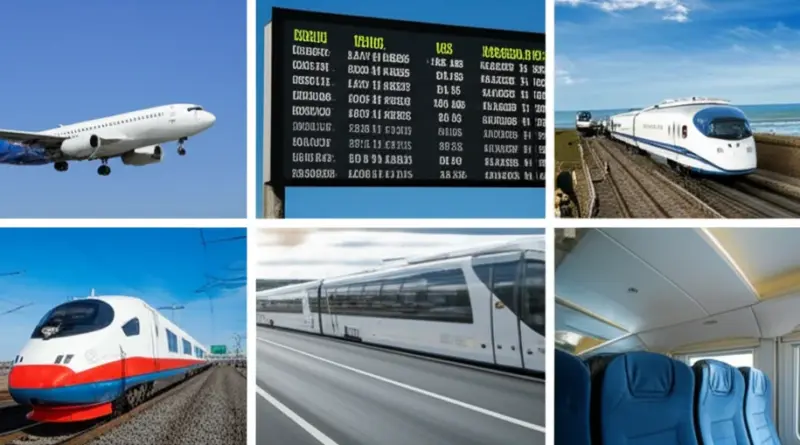 Getting between cities: domestic flights, trains, long-distance buses, and ferries — schedules, booking tips, and budget vs comfort options