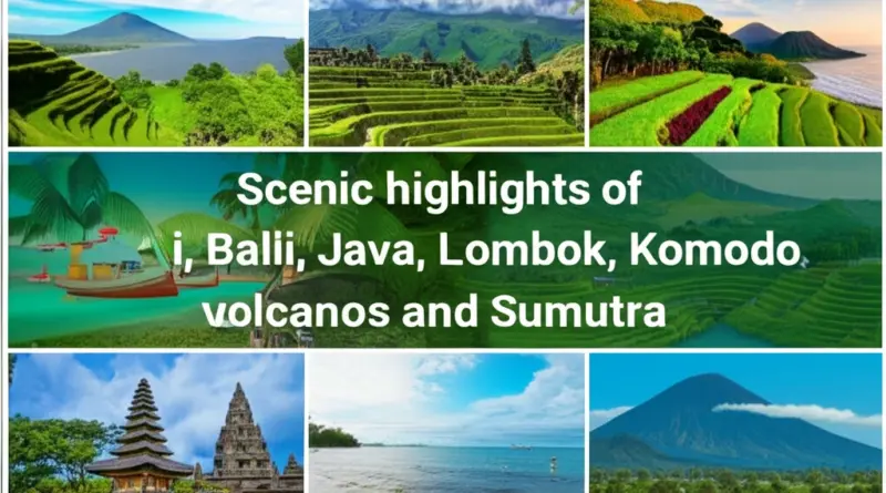 Top Destinations and Itineraries for First-Timers: Bali, Java, Lombok, Komodo, and Sumatra Explained