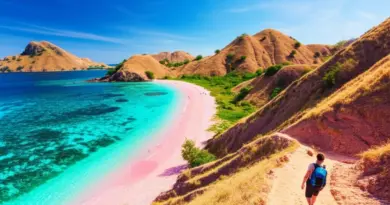 Top activities and highlights: Trekking to see Komodo dragons, snorkeling and diving spots, Rinca, Pink Beach, and wildlife watching