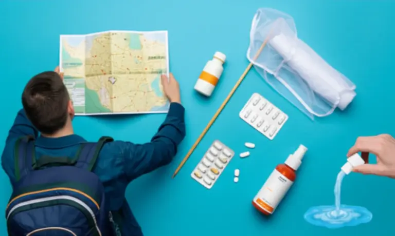 Malaria Risk, Prophylaxis Options, and Mosquito Control Measures for Travelers