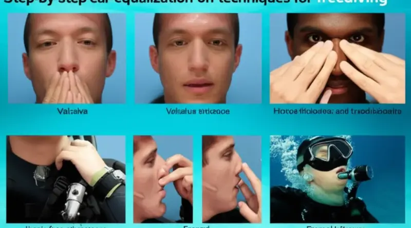 Step-by-step equalization methods for Gili conditions — Valsalva, Frenzel, hands-free techniques, and troubleshooting