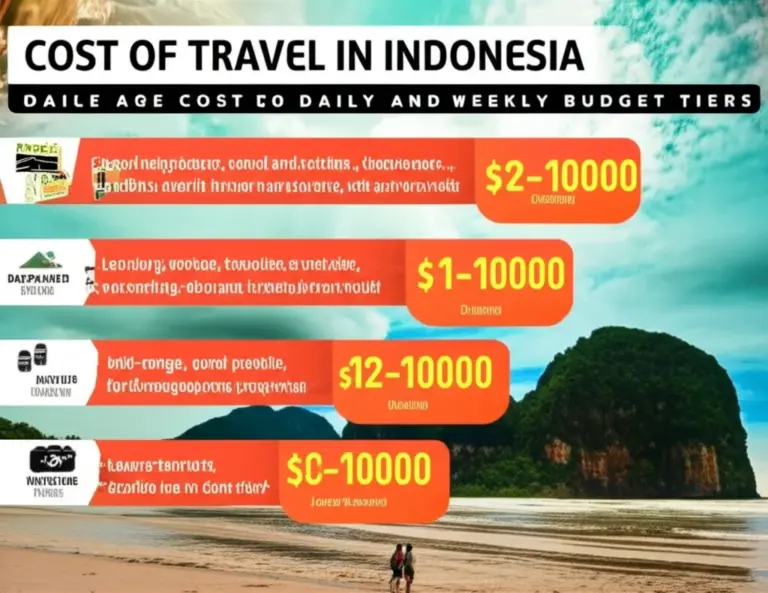 How much does a trip to Indonesia really cost? — Typical daily and weekly budgets for backpackers, mid-range travelers, and luxury tourists