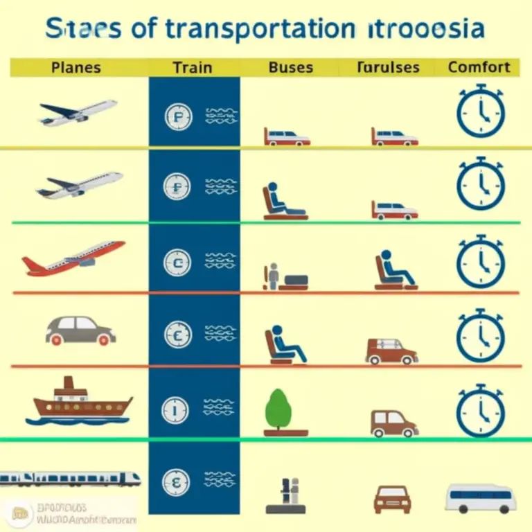 How to Choose the Best Transportation Mode in Indonesia: Comparing Planes, Trains, Ferries, Buses, and Car Rentals for Cost, Time, and Comfort