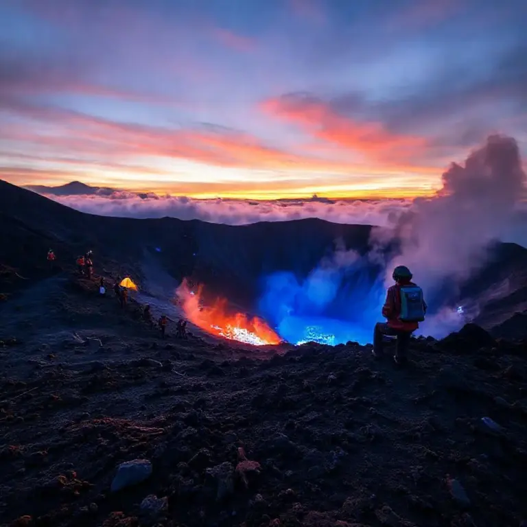 How to plan your Ijen Blue Fire adventure — best times to visit, permits, guided tours, safety considerations, and eco-friendly practices