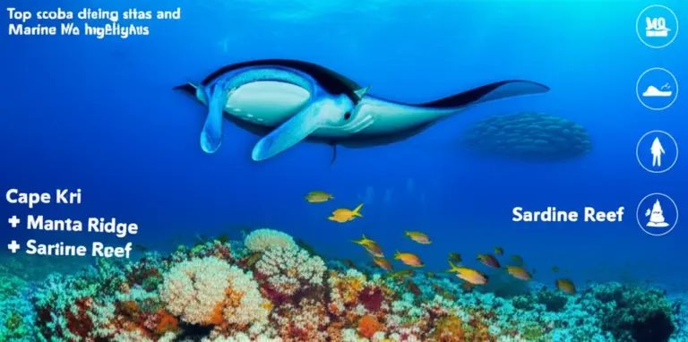 Top Dive Sites and Marine Life Encounters: Detailed Spotlights (Cape Kri, Manta Ridge, Sardine Reef) plus Skill Levels and Seasonal Wildlife