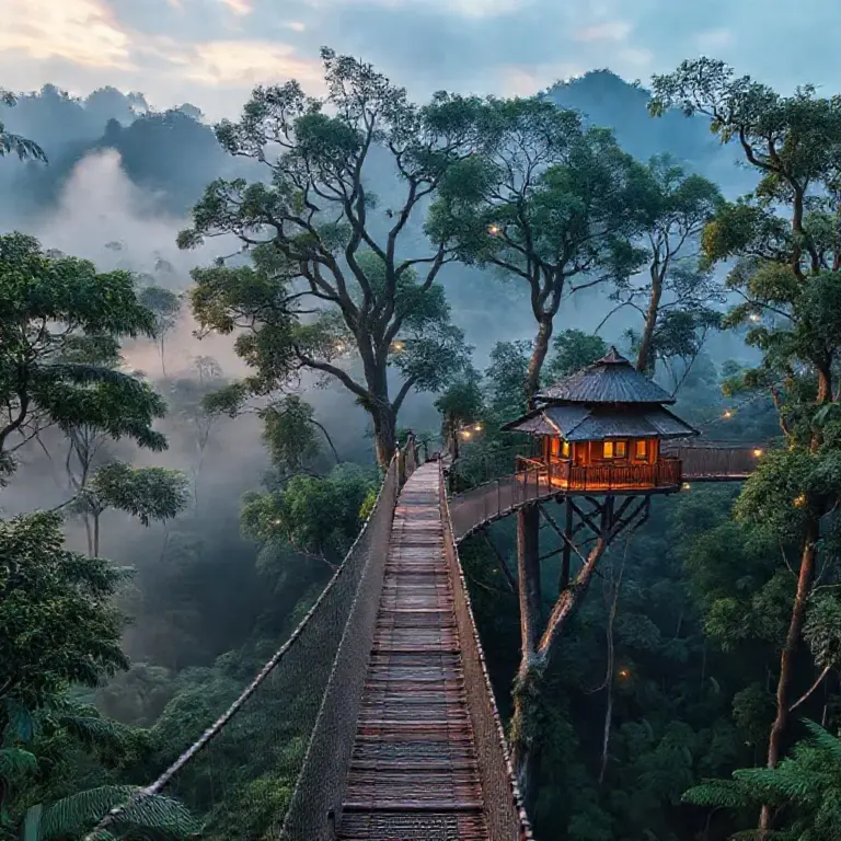 Top locations and operators for canopy walks and treetop stays in Indonesia — detailed options, accessibility, and best seasons