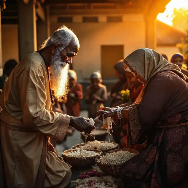 What are Baci-like blessings in Bali and their cultural significance for village life?