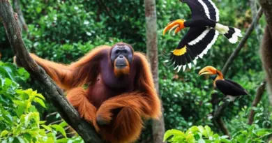 Wildlife Spotting and Trekking Tips: Where to See Orangutans, Proboscis Monkeys, Hornbills, and Peat-Swamp Species — Responsible Wildlife Viewing Practices