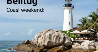 Belitung Weekend Itinerary: Explore Granite Boulders, Historic Lighthouses, and Charming Cafes