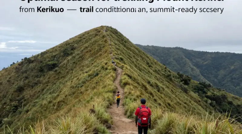 Best Time to Trek Mount Kerinci from Kersik Tuo: Weather, Trail Conditions, and Seasonal Recommendations for Successful Summits