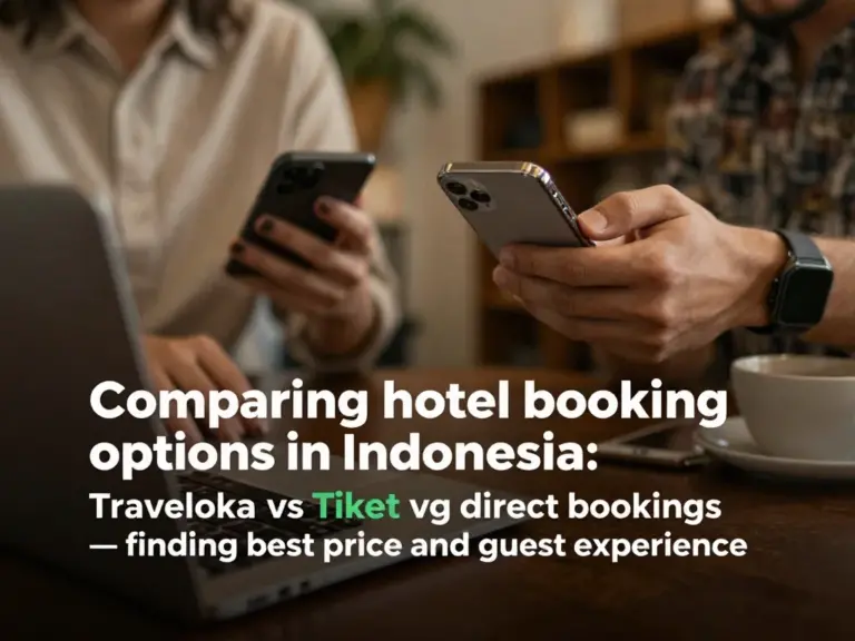 Booking Hotels in Indonesia: How to Compare Traveloka, Tiket, and Direct Deals for the Best Price and Experience