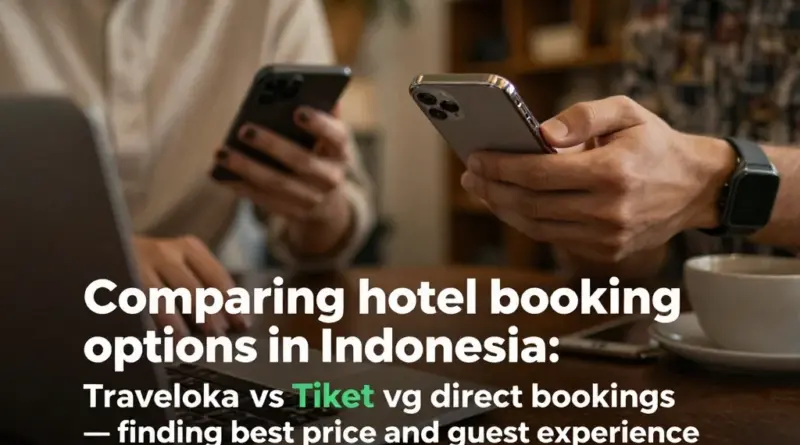 Booking Hotels in Indonesia: How to Compare Traveloka, Tiket, and Direct Deals for the Best Price and Experience