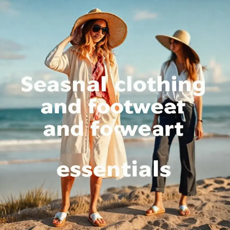 Clothing and Footwear Essentials by Season: Lightweight, Rainproof, and Island-Ready Outfits