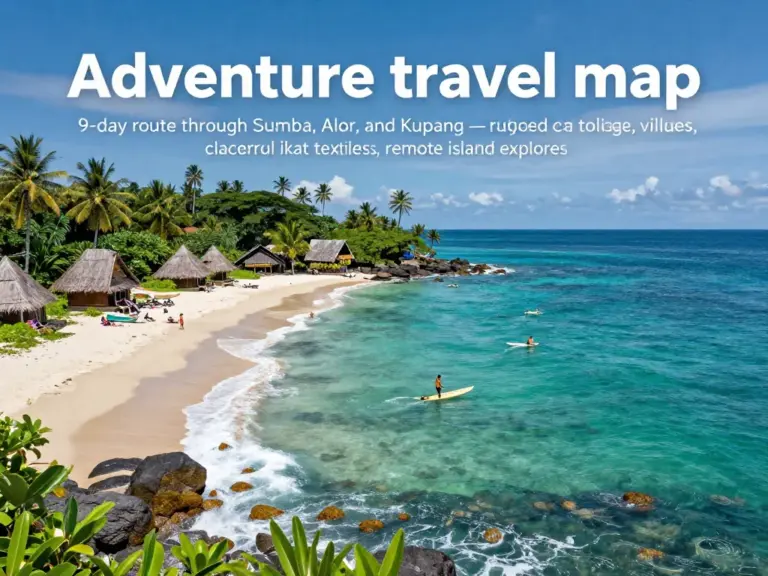 East Nusa Tenggara Explorer: Ultimate 9-Day Sumba, Alor, and Kupang Route for Adventurers and Culture Seekers