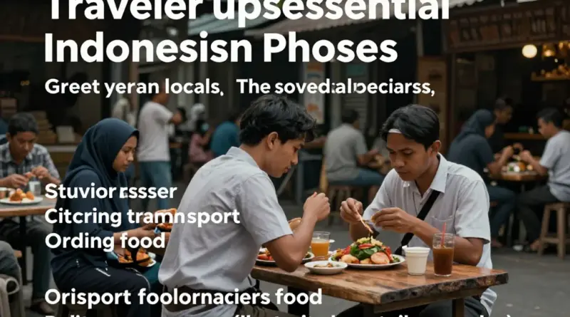 Essential Indonesian Phrases for Travelers: Greetings, Asking Directions, Transport, Ordering Food, and Polite Expressions (with Long-tail Examples)