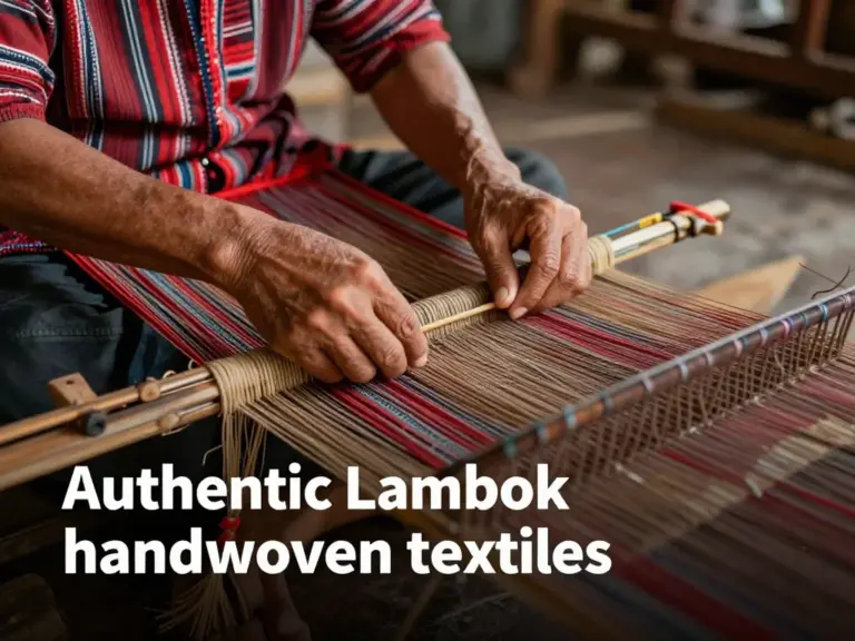 Handweaving techniques and motifs: materials, process, meanings, and how to identify authentic Lombok textiles