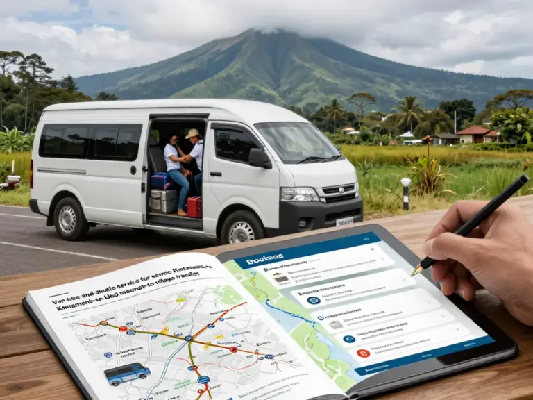 Hiring Support Vans and Shuttle Services for Kintamani to Ubud Rides — Costs, What’s Included, and Booking Tips