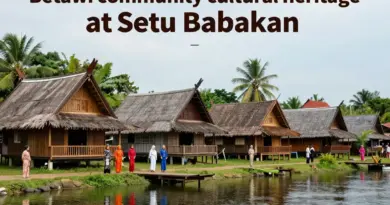 History and Cultural Significance of the Betawi Community at Setu Babakan