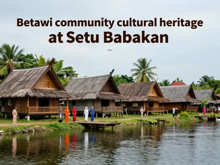 History and Cultural Significance of the Betawi Community at Setu Babakan
