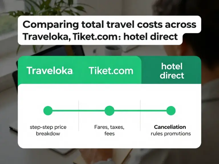 How to compare prices and fees: step-by-step methods to find true total cost across Traveloka, Tiket.com, and hotel direct rates (including taxes, cancellation policies, and promos)