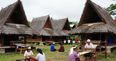 Overview of Sasak village history, cultural context, and the role of weaving in Lombok society