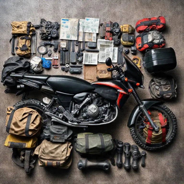 Preparing Your Bike and Gear for Long-Distance Indonesian Riding: maintenance, spare parts, camping and safety equipment checklist