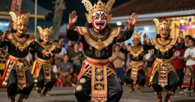 Traditional Dance and Performance Schedule: Tari Topeng, Zapin, and Festival Highlights