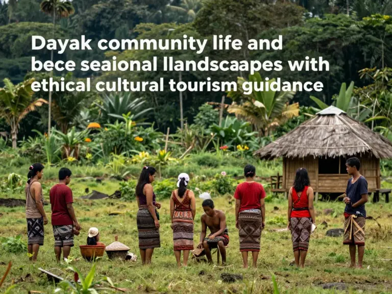 What to Know Before You Go: Understanding Dayak Communities, Seasons, and Ethical Tourism Principles