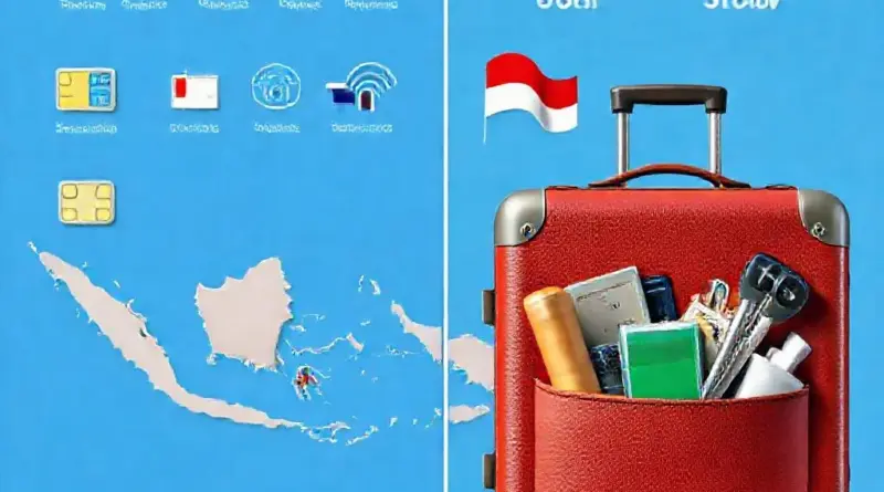 What types of SIM cards and eSIMs are available in Indonesia and how to choose the best one for short trips vs long stays