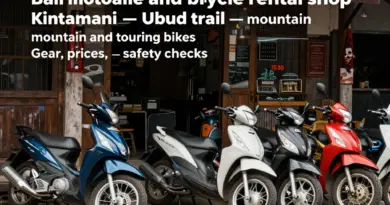 Where to Rent Bikes in Bali for the Kintamani–Ubud Trail — Gear Types, Prices, and Safety Checks