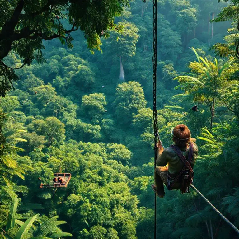 Why Borneo and Bali Are Premier Destinations for Ziplining and Canopy Tours — overview of ecosystems, unique wildlife, and what makes each location special for treetop adventures (including safety standards and best seasons)