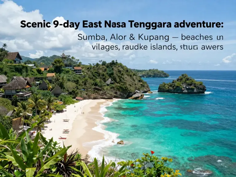 Why Choose an East Nusa Tenggara 9-Day Route? Highlights, Best Time to Go, and Travel Tips for Sumba, Alor & Kupang