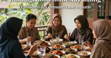 A Guide to Minangkabau Cuisine at Homestays: Must-Try Dishes, Dining Customs, and Dietary Etiquette