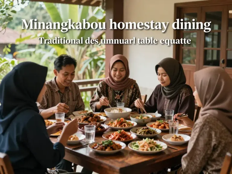 A Guide to Minangkabau Cuisine at Homestays: Must-Try Dishes, Dining Customs, and Dietary Etiquette