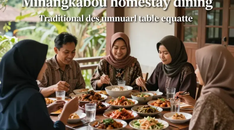 A Guide to Minangkabau Cuisine at Homestays: Must-Try Dishes, Dining Customs, and Dietary Etiquette
