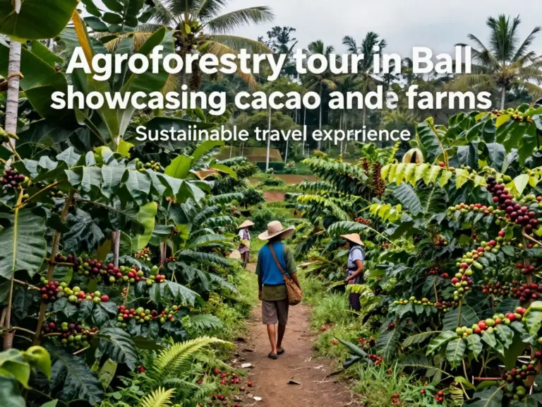 Agroforestry Tours in Bali: Explore Cacao, Coffee, and Community Farms for Sustainable Travel Experiences