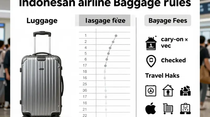Baggage Rules on Indonesian Airlines: Complete Guide to Sizes, Fees, and Travel Hacks
