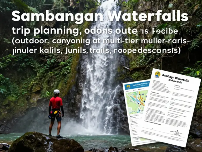 Best Time, Access & Permits for Sambangan Waterfalls Canyoning: How to Plan Your Trip