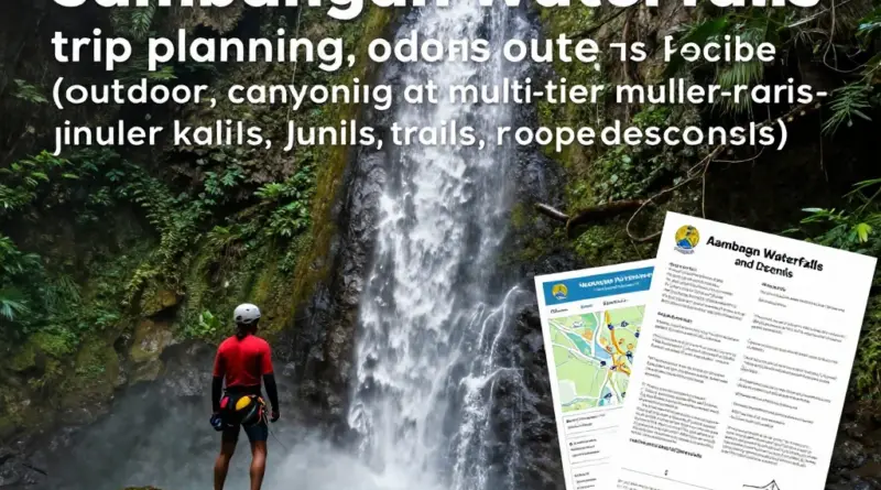 Best Time, Access & Permits for Sambangan Waterfalls Canyoning: How to Plan Your Trip