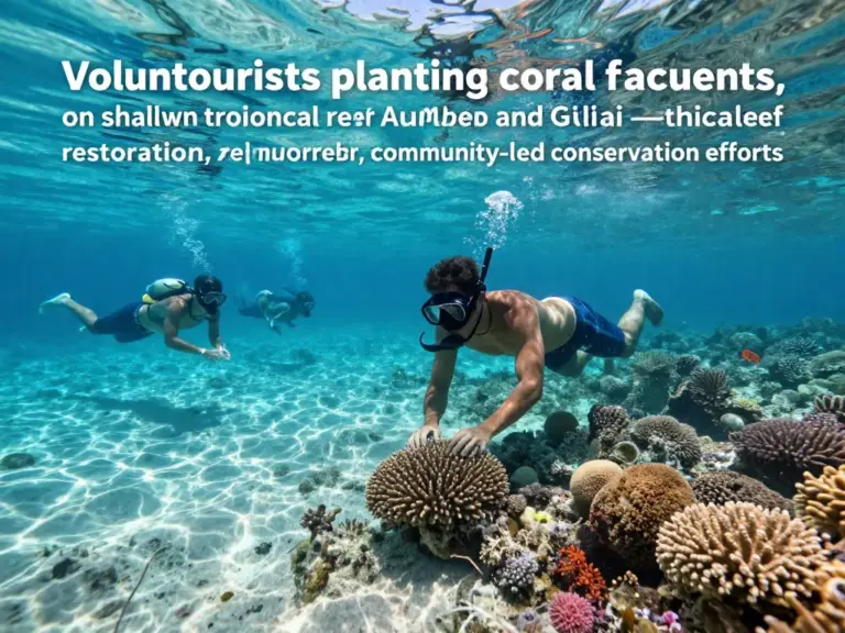 Coral Restoration Voluntourism in Amed and Gili Air: How to Help Right — Ethical, Effective Ways to Restore Reefs