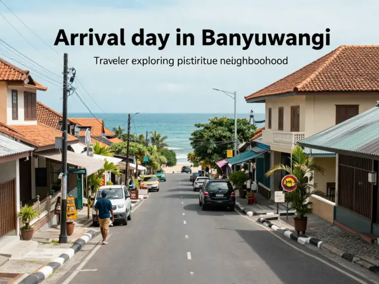 Day 1 — Arrival, Best Banyuwangi Neighborhoods, and Practical Travel Tips for Tourists