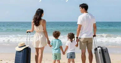 Day 1 — Arrival, Family-Friendly Beach Time, and Safety Tips for Traveling with Young Children in Bali