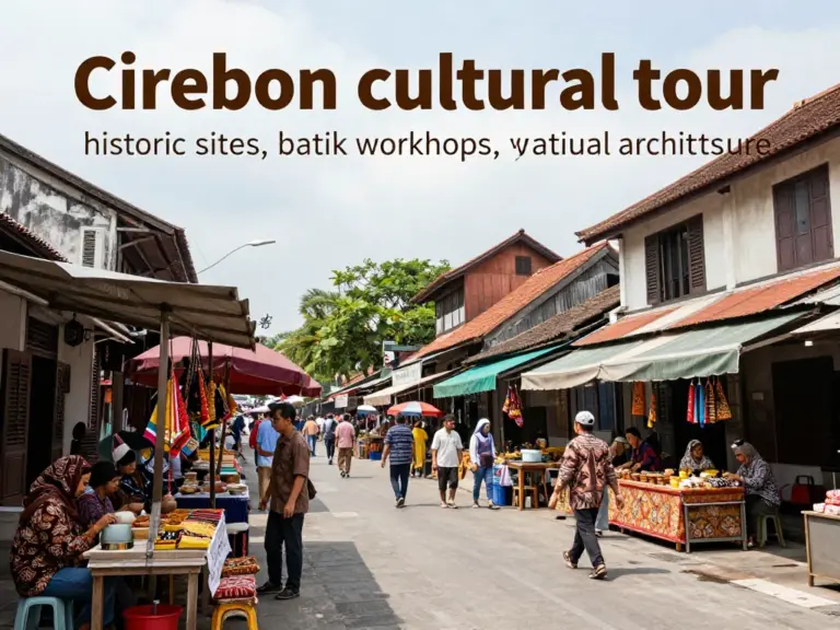 Day 1 — Explore Cirebon’s Cultural Gems and Batik Heritage: best places to visit, local cuisine, and tips for batik workshops and transport