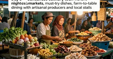 Day 3 — Culinary Tour: Must-Try Sundanese Dishes, Night Markets, and Farm-to-Table Dining (local food markets, food tours, artisanal producers)