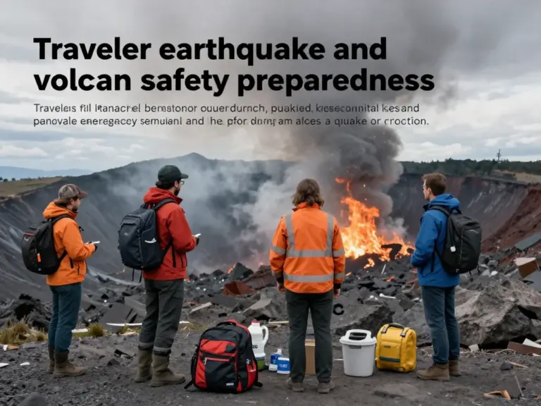 Earthquake and Volcano Safety Preparedness for Travelers: Essential Strategies to Stay Safe Before, During, and After an Event