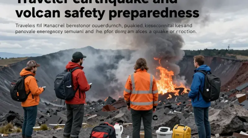 Earthquake and Volcano Safety Preparedness for Travelers: Essential Strategies to Stay Safe Before, During, and After an Event