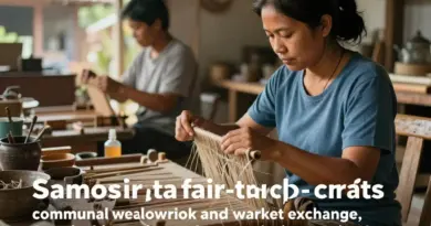 How Participating in Workshops Supports Samosir Artisans: Fair Trade Practices, Community Impact, and Sustainable Tourism
