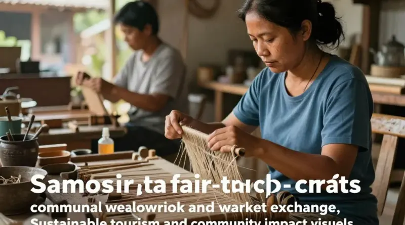 How Participating in Workshops Supports Samosir Artisans: Fair Trade Practices, Community Impact, and Sustainable Tourism